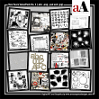 New Year's Digital Scrapbooking ValuePack Collection 01