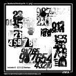 Numbered Overlays Digital Scrapbooking Elements