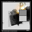 Artsy Layered Template 85 Digital Scrapbook Page Template