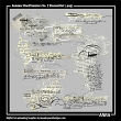 Summer Word Transfers 2 Digital Scrapbook Elements by Anna Aspnes