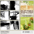 Hodge Podge 1 Digital Scrapbooking large photo and paper blending masks by AFT Desgins