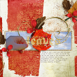 Digital Scrapbooking Fall Layout by AFT designs