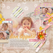 digital scrapbooking layout idea using Chic Blenders Bundle #photoshop tools by AFT designs