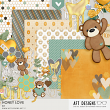 Honey Love #digiscrap kit by AFT Designs | Oscraps.com