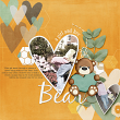 ' A Girl and her Bear' #digitalscrapbooking layout idea by Amanda Fraijo-Tobin | AFT Designs @ Oscraps.com #scrapbooking #digiscrap