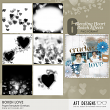 Bokeh Love Overlay Blending Effect Templates by AFT designs