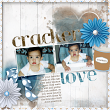 "Cracker Love" by AFT designs #scrapbook #papercrafts