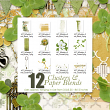 St. Paddy's Cluster and Paper Blends embellishment Biggie | AFT Designs #digitalscrapbooking