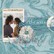 "Seaside Love" digital scrapbooking layout idea by AFT Designs - Amanda Fraijo-Tobin @Oscraps.com #scrapbook #templates #layout 