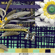 Details of some of the items included in Adventurous His Digital Scrapbooking kiy by AFT Designs