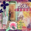 'Explore' digital scrapbooking art journaling layout idea by Amanda Fraijo-Tobin - AFT Designs #scrapbook #artjournal