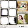 Paper Templates - Faded Vignettes Digital Scrapbooking Templates by AFT Designs - Amanda Fraijo-Tobin @Oscraps.com