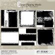 Paper Templates - Grungy Stencils by AFT Designs - @Oscraps.com #digitalscrapbook