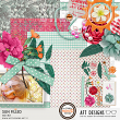 Sun Filled Mini Kit by AFT Designs @Oscraps.com #oscraps #digitalscrapbook