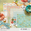 Here and There Digital Scrapbooking kit by AFT Designs @Oscraps.com - #oscraps #printables #digitalscrapbooking
