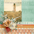 "Gratitude" #digitalscrapbooking layout by AFT Designs - Amanda Fraijo-Tobin 