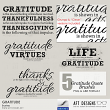 Brush Set: Gratitude by AFT Designs - Amanda Fraijo-Tobin @Oscraps.com | #digitalscrapbooking #gratitude #thanksgiving