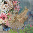 Digital Art Made with Botanical Flowers by Foxeysquirrel 01