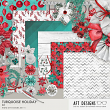 Turquoise Holiday Collection Mini by AFT Designs - Amanda Fraijo-Tobin @Osraps.com | #aftdesigns #scrapbooking #scrapbook