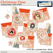 Christmas Time Tea Bags Envelopes by Aftermidnight Design