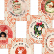 Christmas Time Tea Bags Envelopes by Aftermidnight Design