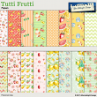 Tutti Frutti papers by Aftermidnight Design