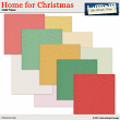 Home for Christmas Paper Solid by Aftermidnight Design