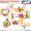 Home for Christmas Element Mini 4 Clusters by Aftermidnight Design