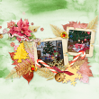 Lasyout Christmas pleasures by Marie Orsini using Home for Christmas Templates Quick Pages by Aftermidninght Design