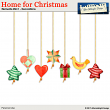 Home for Christmas elements Mini 1 by Aftermidnight Design