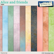 Alice and friends Paper by Aftermidnight Design