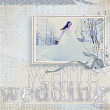 "White Wedding" #digitalscrapbooking layout by AFT Designs - Amanda Fraijo-Tobin