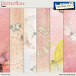 Butterflies papers by Aftermidnight Design