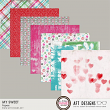 My Sweet Digital Scrapbooking Papers by AFT Designs - Amanda Fraijo-Tobin @Oscraps.com | #aftdesigns #oscraps #digiscraps