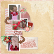Layout by Shannon Trombley using My sweet Valentina Collection by Aftermidnight Design