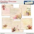 Garden Dreams Mixed Media Papers by Aftermidnight Design