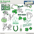 St Patrick Add-On Word Art by Aftermidnight Design