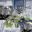 'Charming' #scrapbook layout by Amanda Fraijo-Tobin AFT Designs