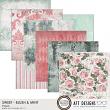 Sweet Blush & Mint Papers by AFT Designs - Amanda Fraijo-Tobin @Oscraps.com