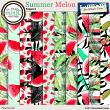 Summer Melon Papers 2 by Aftermidnight Design