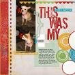 "This Was My Sunday" #digitalscrapbooking layout idea by AFT Designs - Amanda Fraijo-Tobin