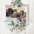 Digital Scrapbooking Layout by Amanda Fraijo-Tobin \ AFT Designs using Embossed White backgrounds