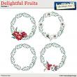 Delightful Fruits Frames 1 by Aftermidnight Design