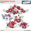 Delightful Fruits Clusters 2 by Aftermidnight Design