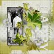 #scrapbook peridot birthstone layout by AFT Designs - Amanda Fraijo-TObin