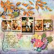 Painted Autumn by Karen Schulz Designs Digital Art Layout 03