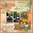 Painted Autumn by Karen Schulz Designs Digital Art Layout 12