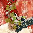 "Cherished Moments" by AFT Designs - Amanda Fraijo-Tobin love mixed papers digital scrapbooking layout idea