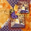 "Majestic Beauty" Hello Fall #scrapbook layout by AFT Designs - Amanda Fraijo-Tobin using Crisp Air Mini Kit & Coordinating Products @Oscraps.com