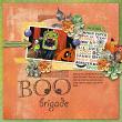 Trick or Treat Layout by Cathy